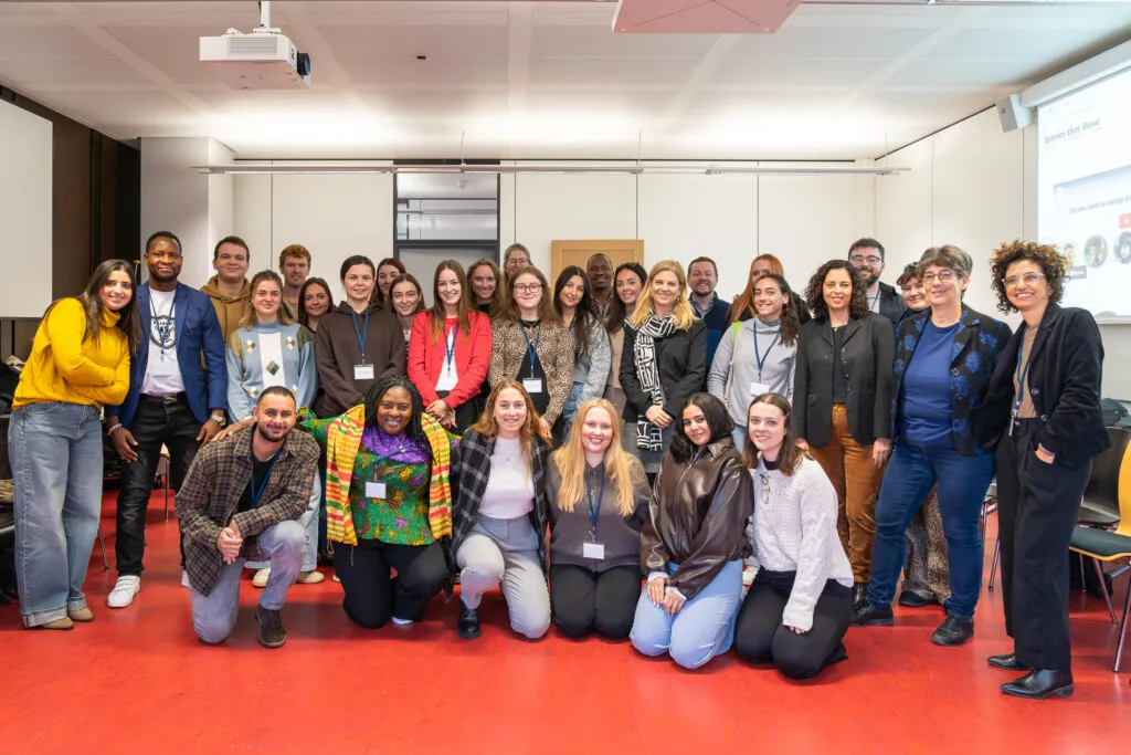 Participants of the International Winter School at Karlsruhe University of Education (photo by Fabian Ludwig Hahl, KUE)